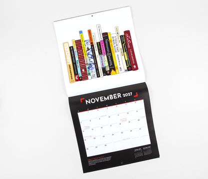 2027 Wall Calendar - Banned Books