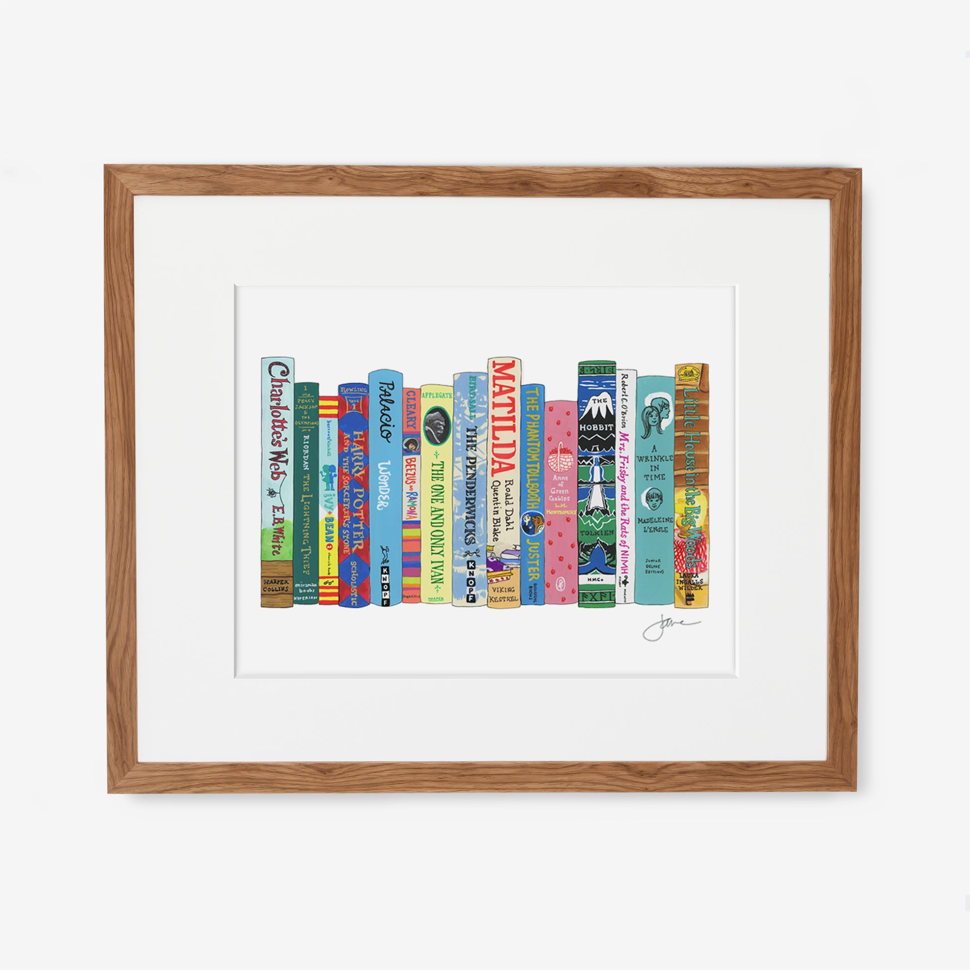 Custom Print – Ideal Bookshelf