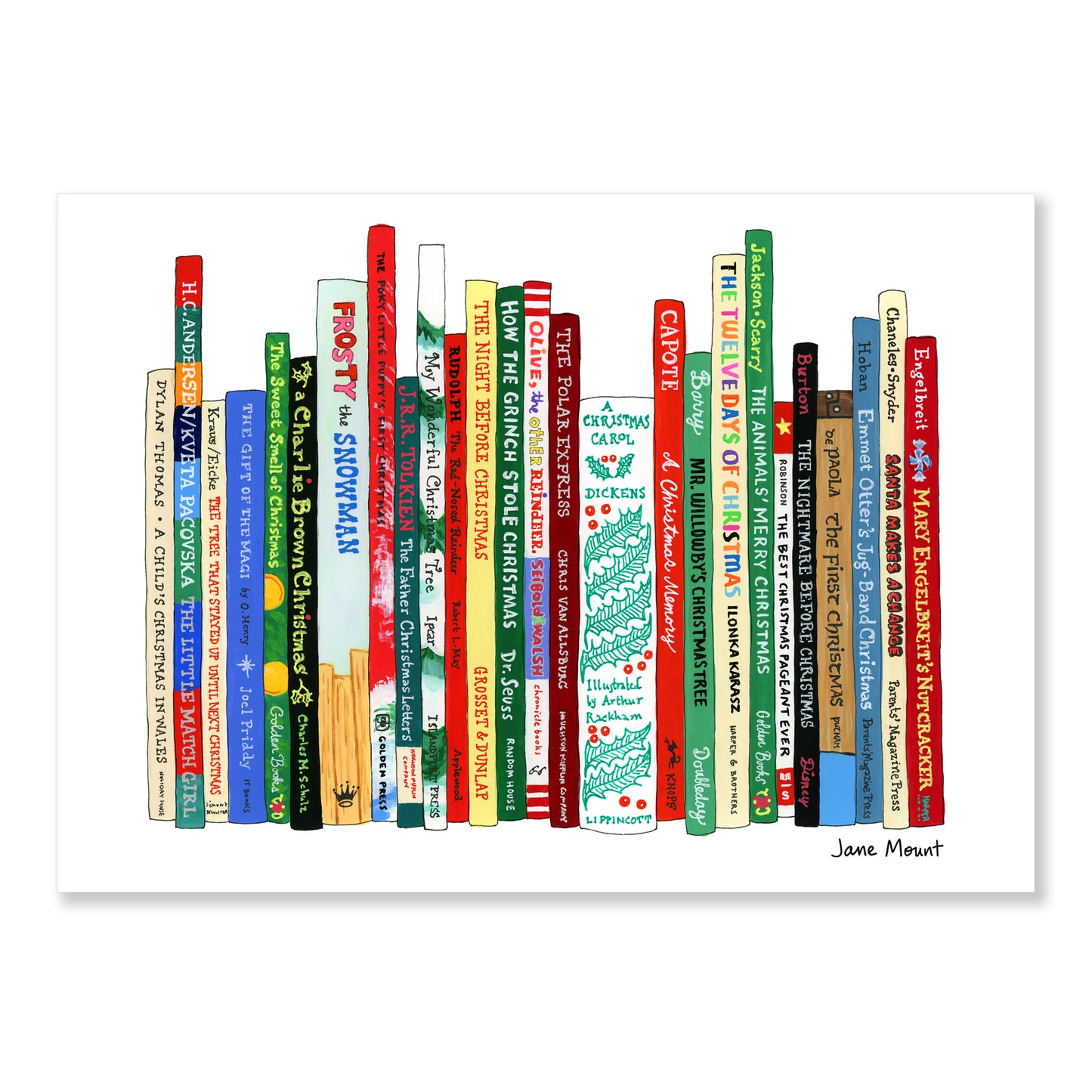 Greeting Cards - Ideal Bookshelf 503: Xmas