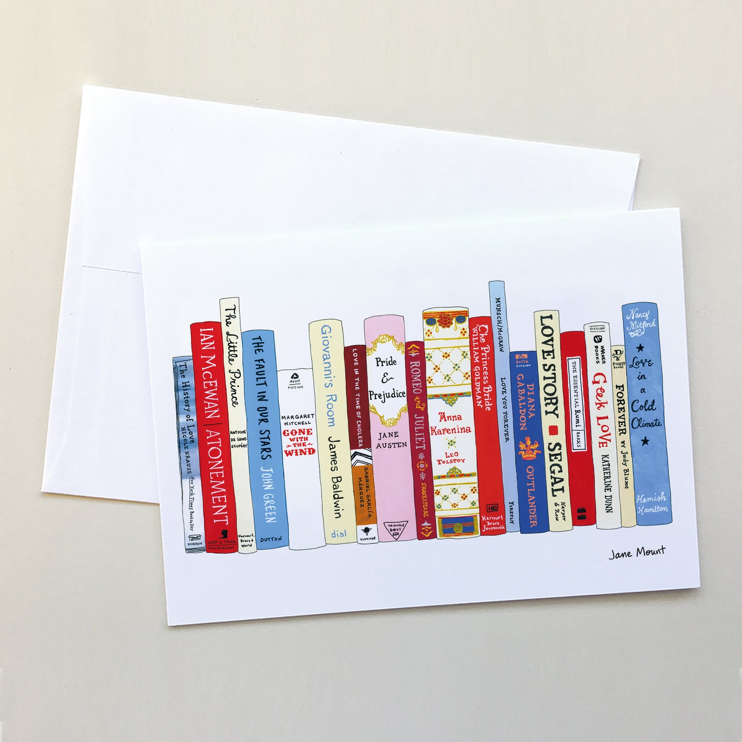 Greeting Cards - Ideal Bookshelf 955: Love