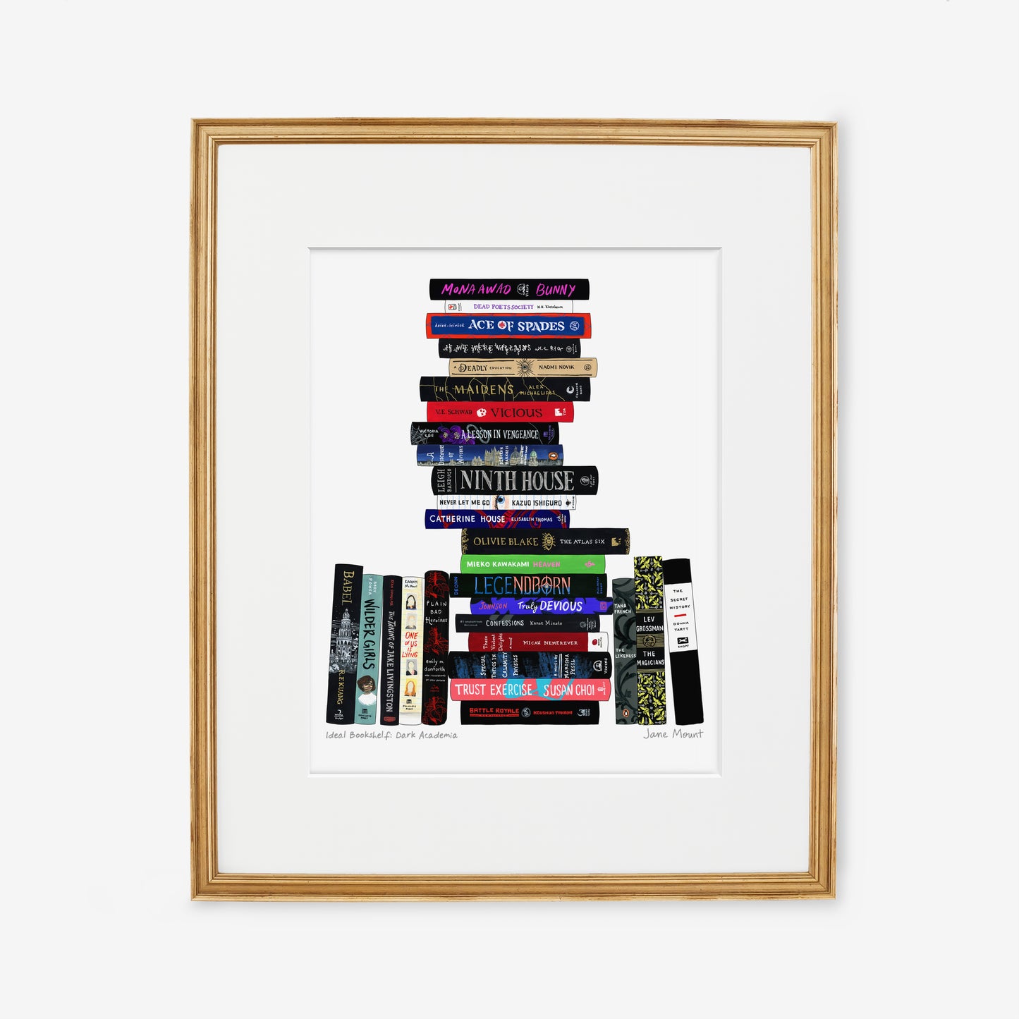 Ideal Bookshelf 1239: Dark Academia