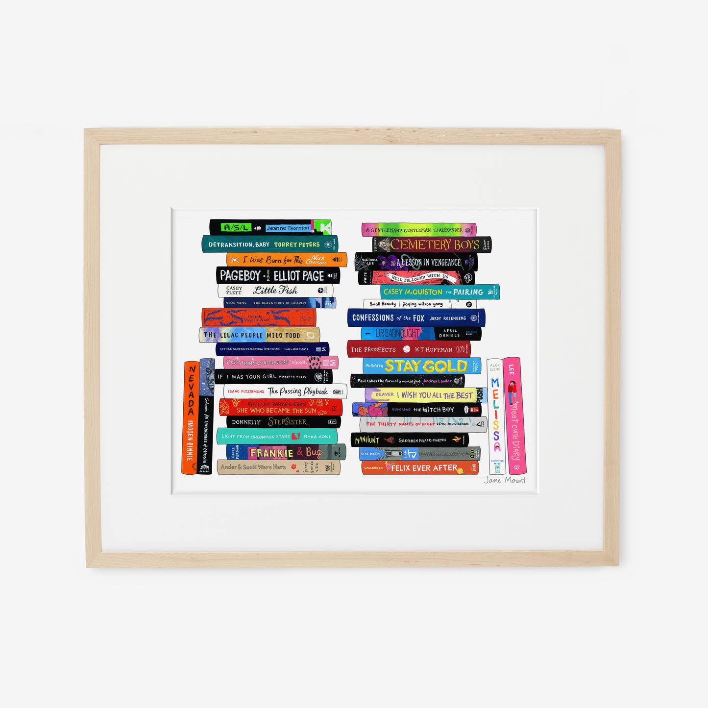 Ideal Bookshelf 1302: Trans Protagonists