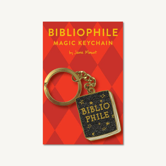 Bibliophile Key Chain