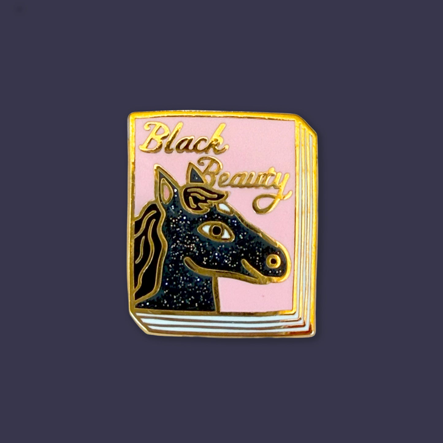 Book Pin: Black Beauty