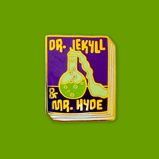 Book Pin: Dr. Jekyll & Mr. Hyde