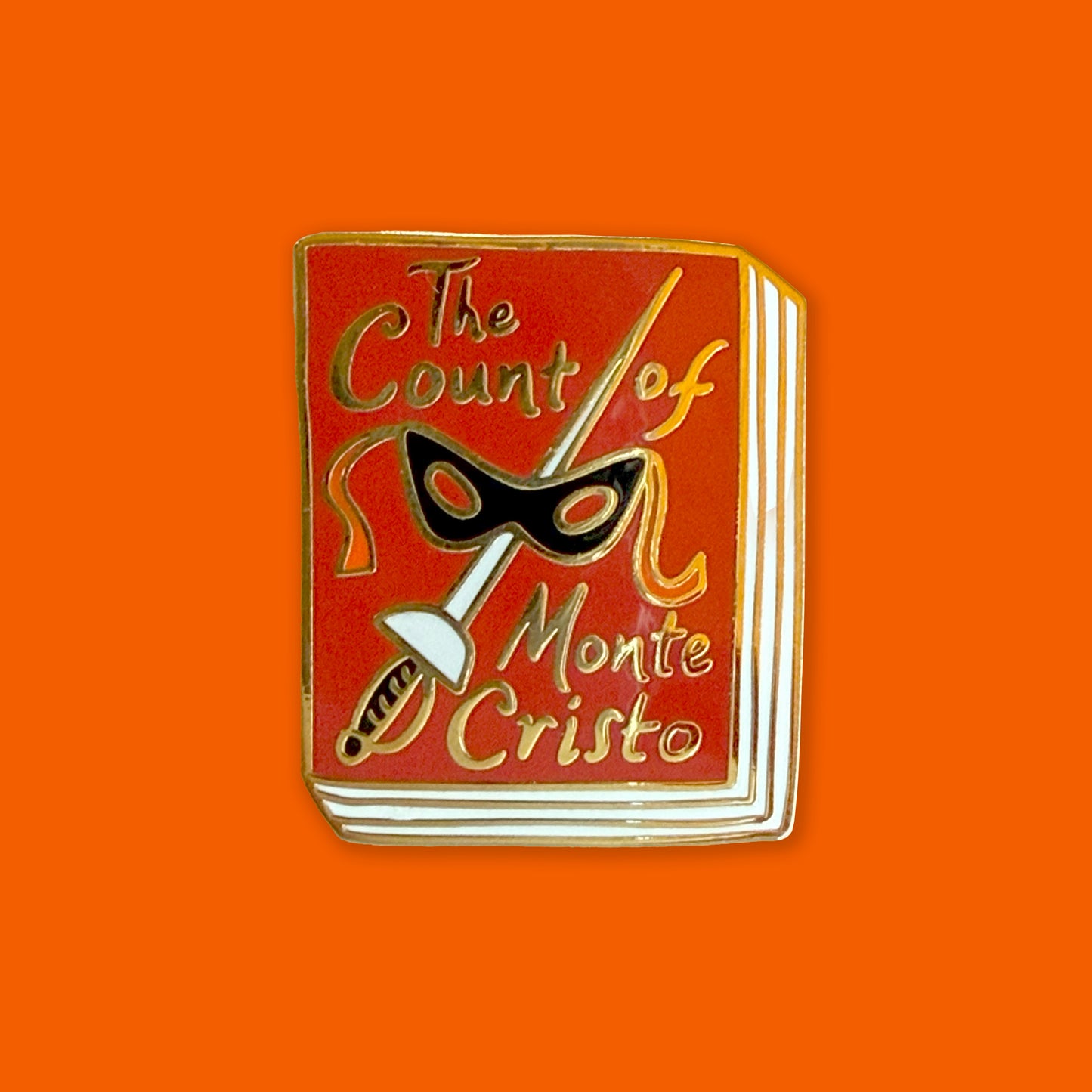 Book Pin: The Count of Monte Cristo