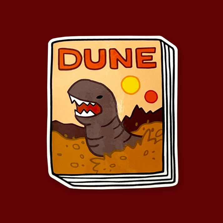 Book Sticker: Dune – Ideal Bookshelf
