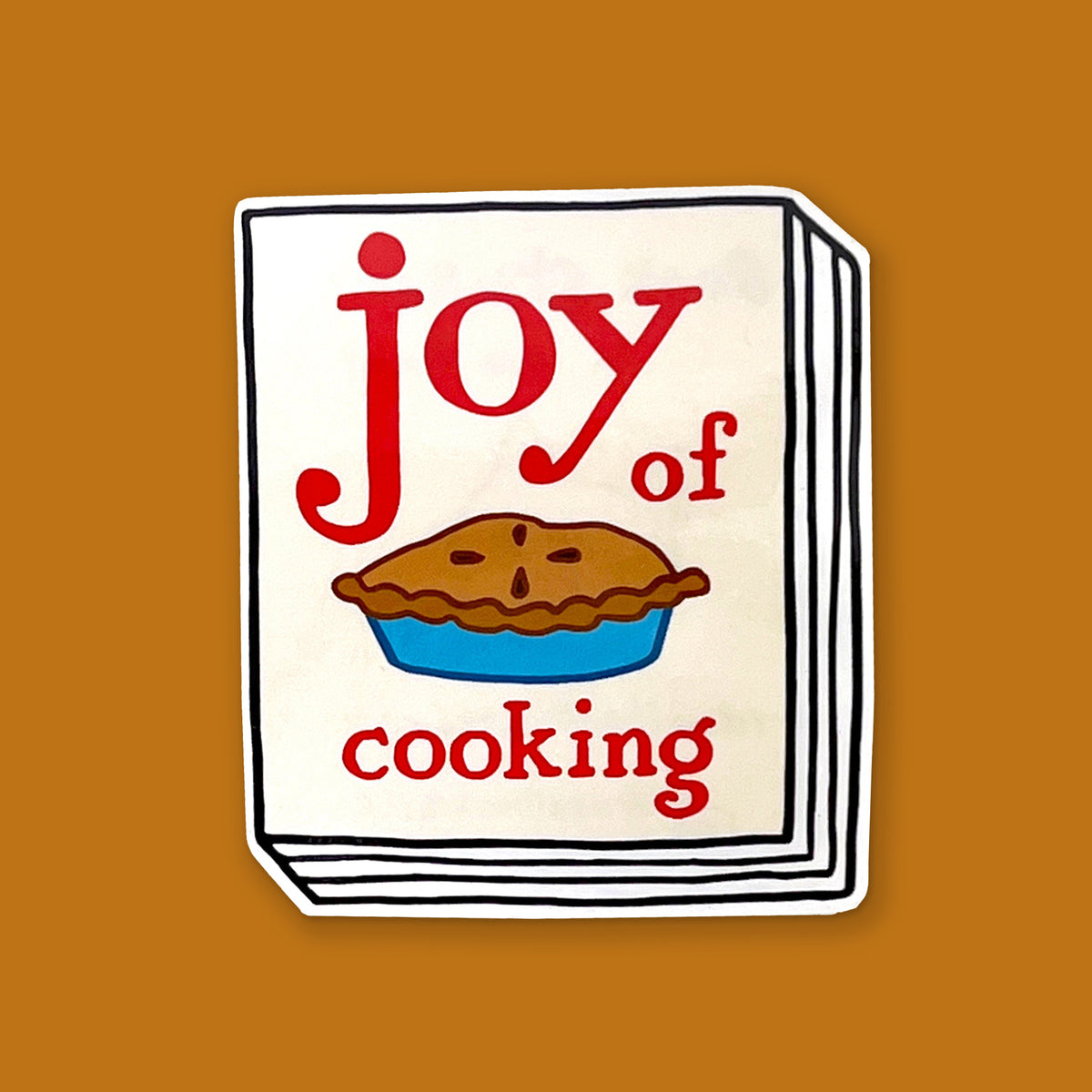 Sticker Books Cook Book Sticker: Joy of Cooking – Ideal Bookshelf