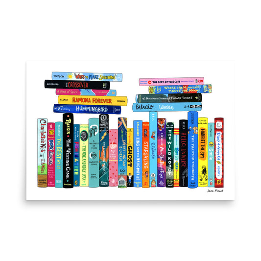 Poster - Ideal Bookshelf 1268: Middle Grade