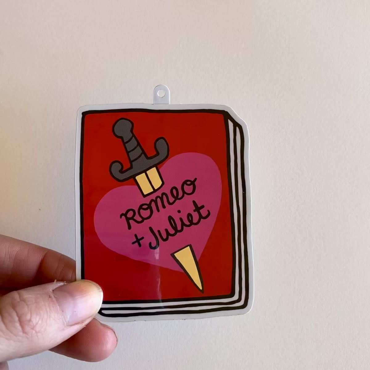 Book Sticker: Romeo and Juliet – Ideal Bookshelf