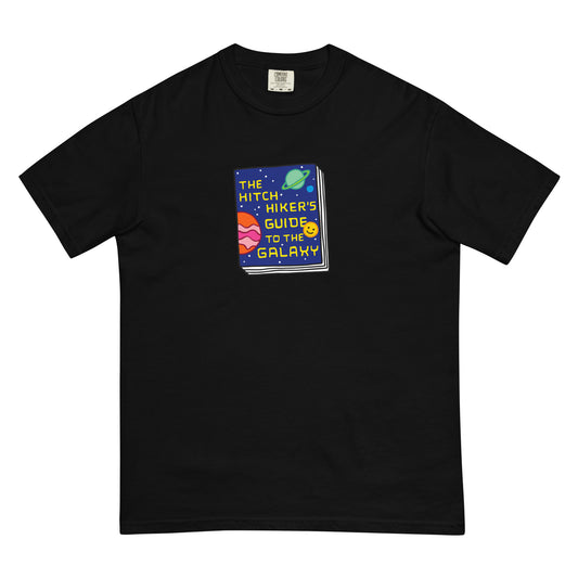 Book shirt: The Hitchhiker's Guide to the Galaxy