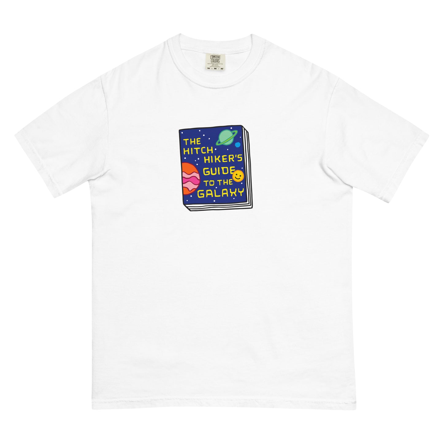 Book shirt: The Hitchhiker's Guide to the Galaxy