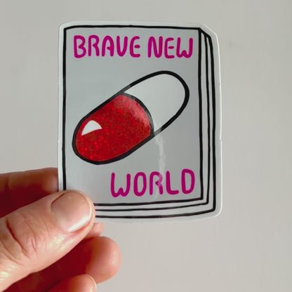 Book Sticker: Brave New World