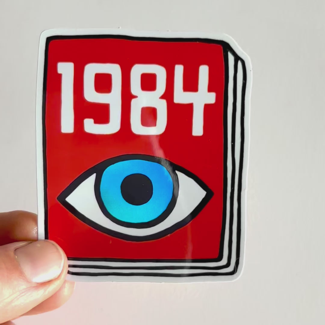 Book Sticker: 1984 – Ideal Bookshelf