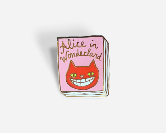 Book Pin: Alice in Wonderland