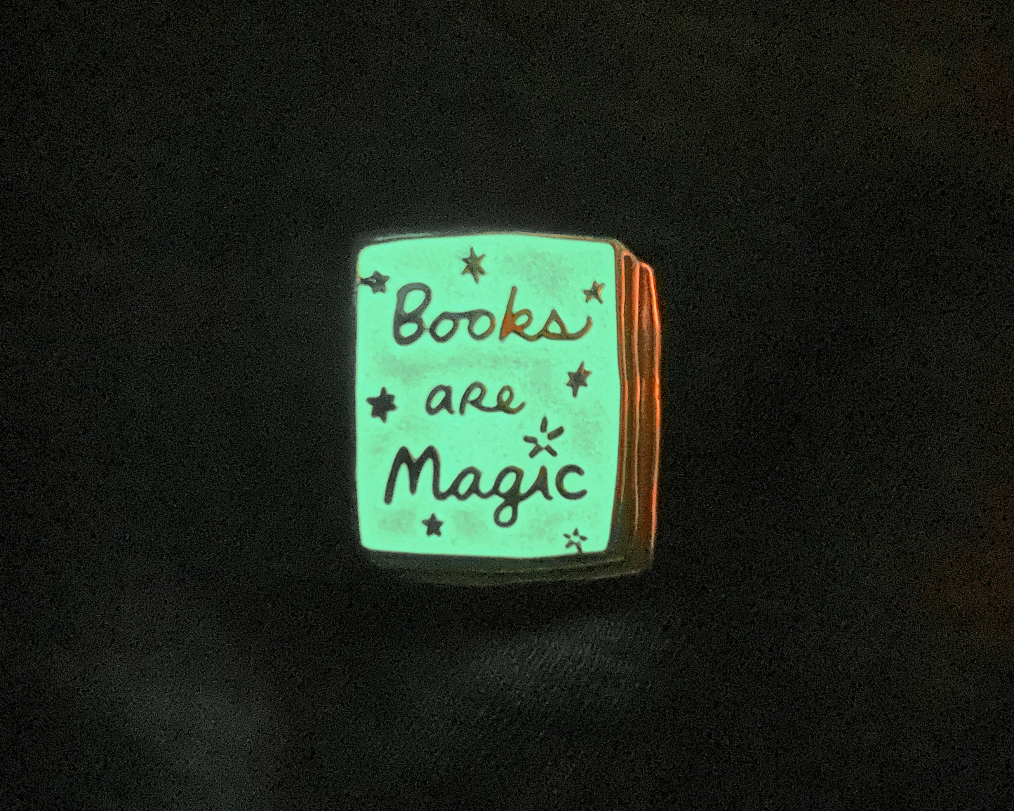 Book Pin: Books Are Magic