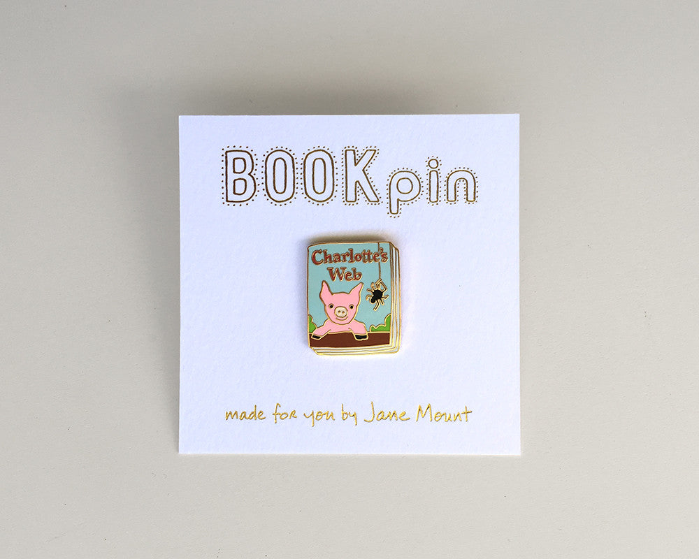 Book Pin: Charlotte's Web