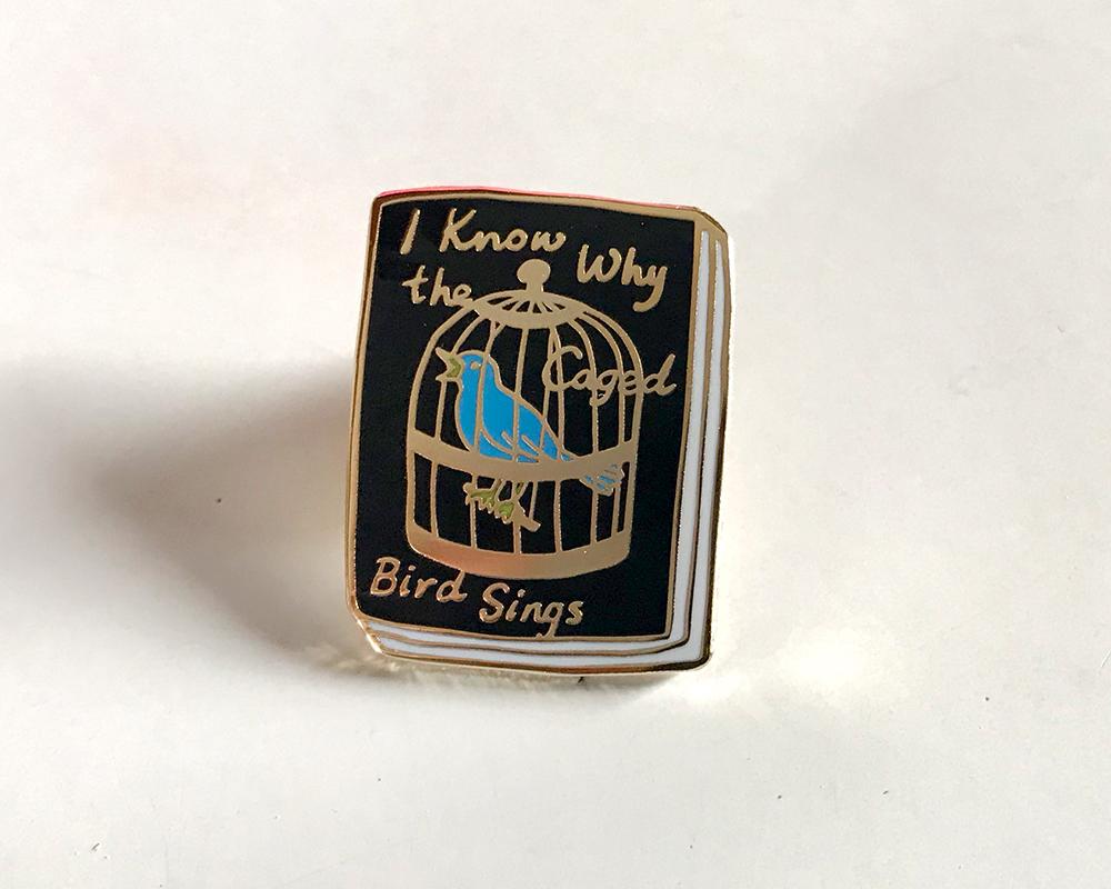 Book Pin: I Know Why the Caged Bird Sings