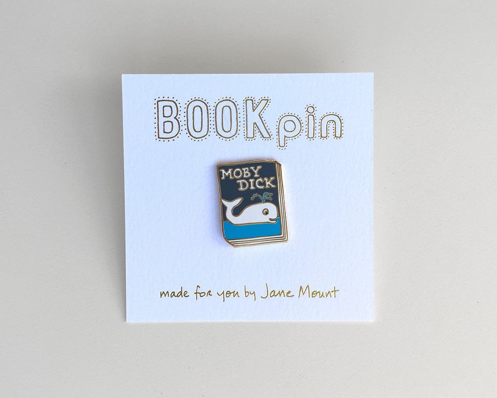 Book Pin: Moby Dick – Ideal Bookshelf