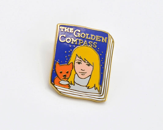 Book Pin: The Golden Compass