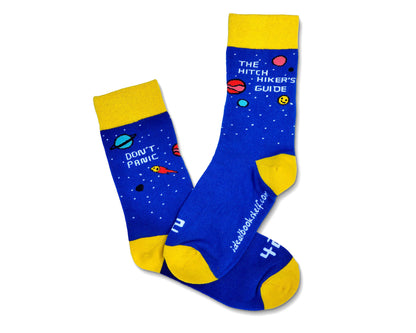 Book Socks: Hitchhikers Guide to the Galaxy