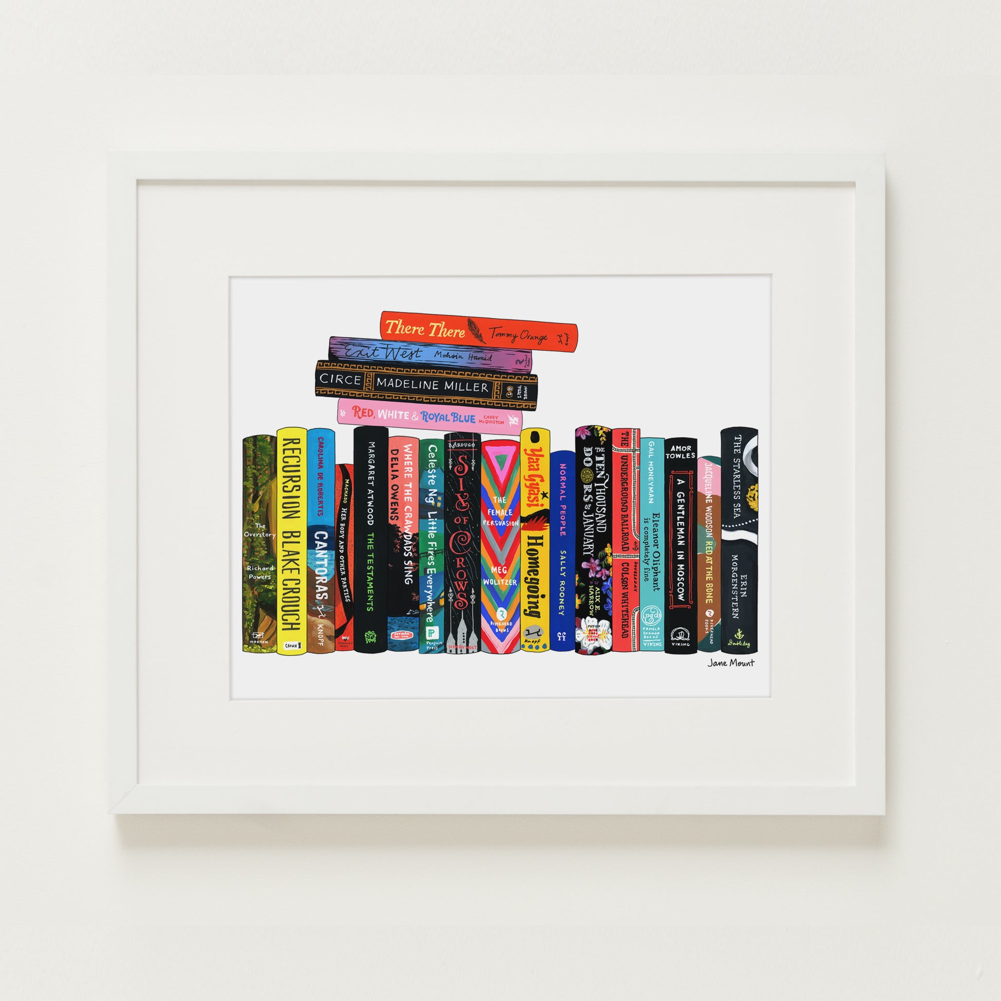 Mosaic Bookshelf, I Love Reading – Linda's Yarn Art