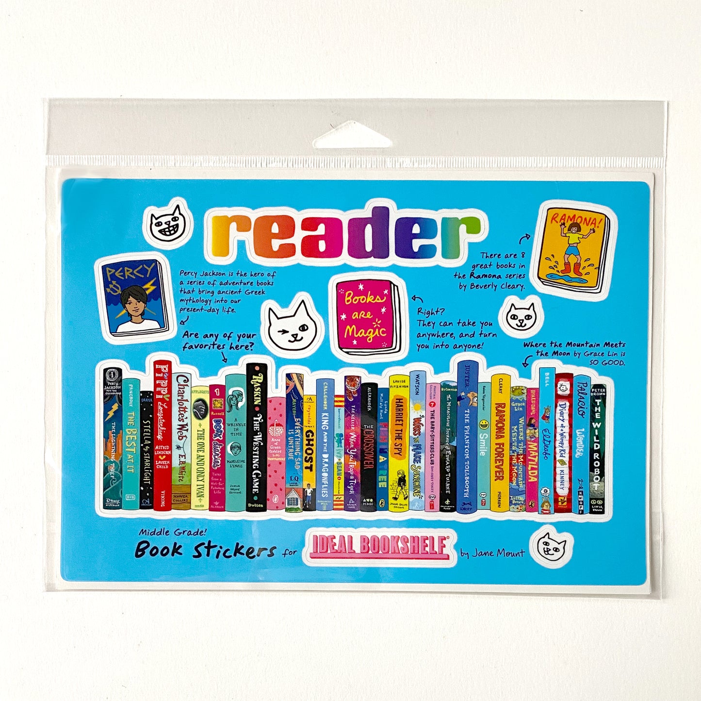 Sticker Sheets: Middle Grade!