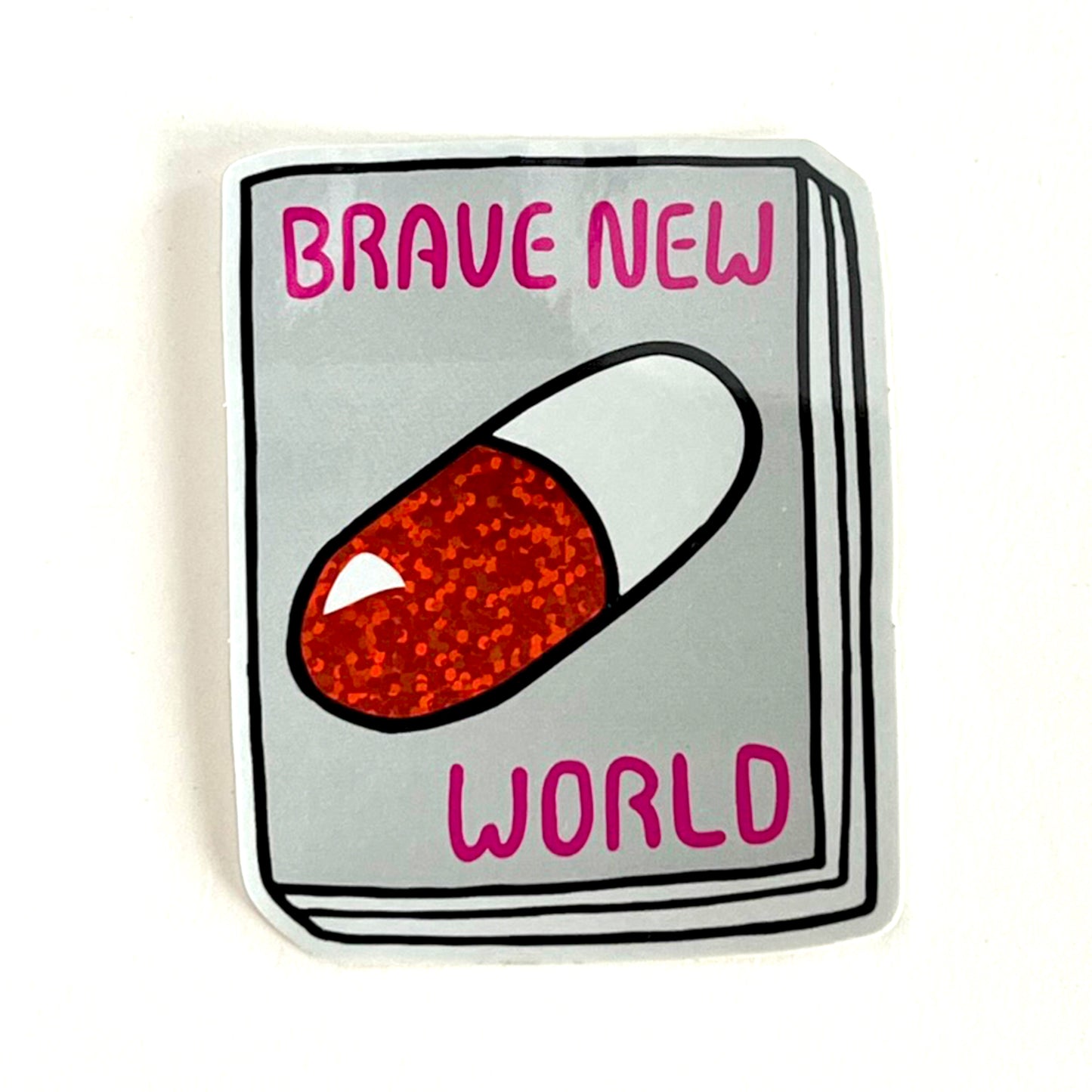 Book Sticker: Brave New World