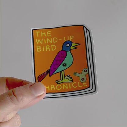 Book Sticker: The Wind-Up Bird Chronicle