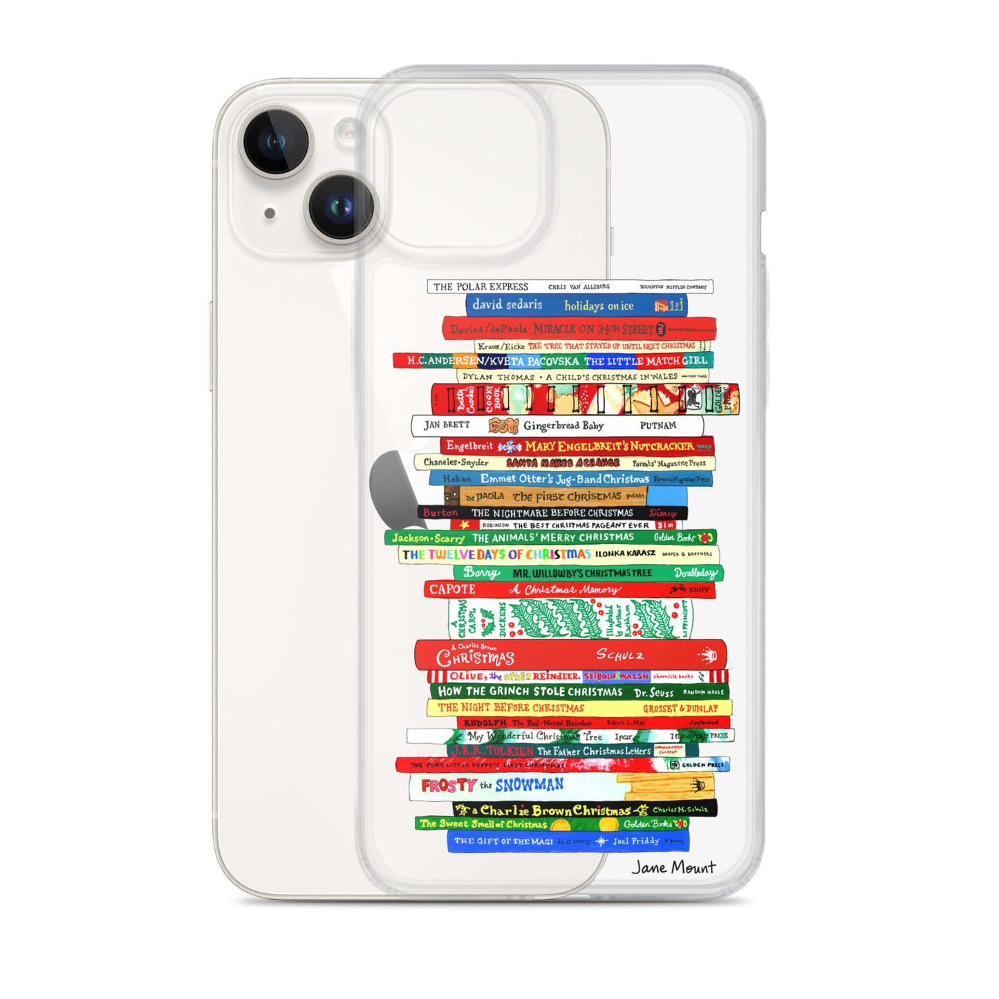 Xmas Books - iPhone Case